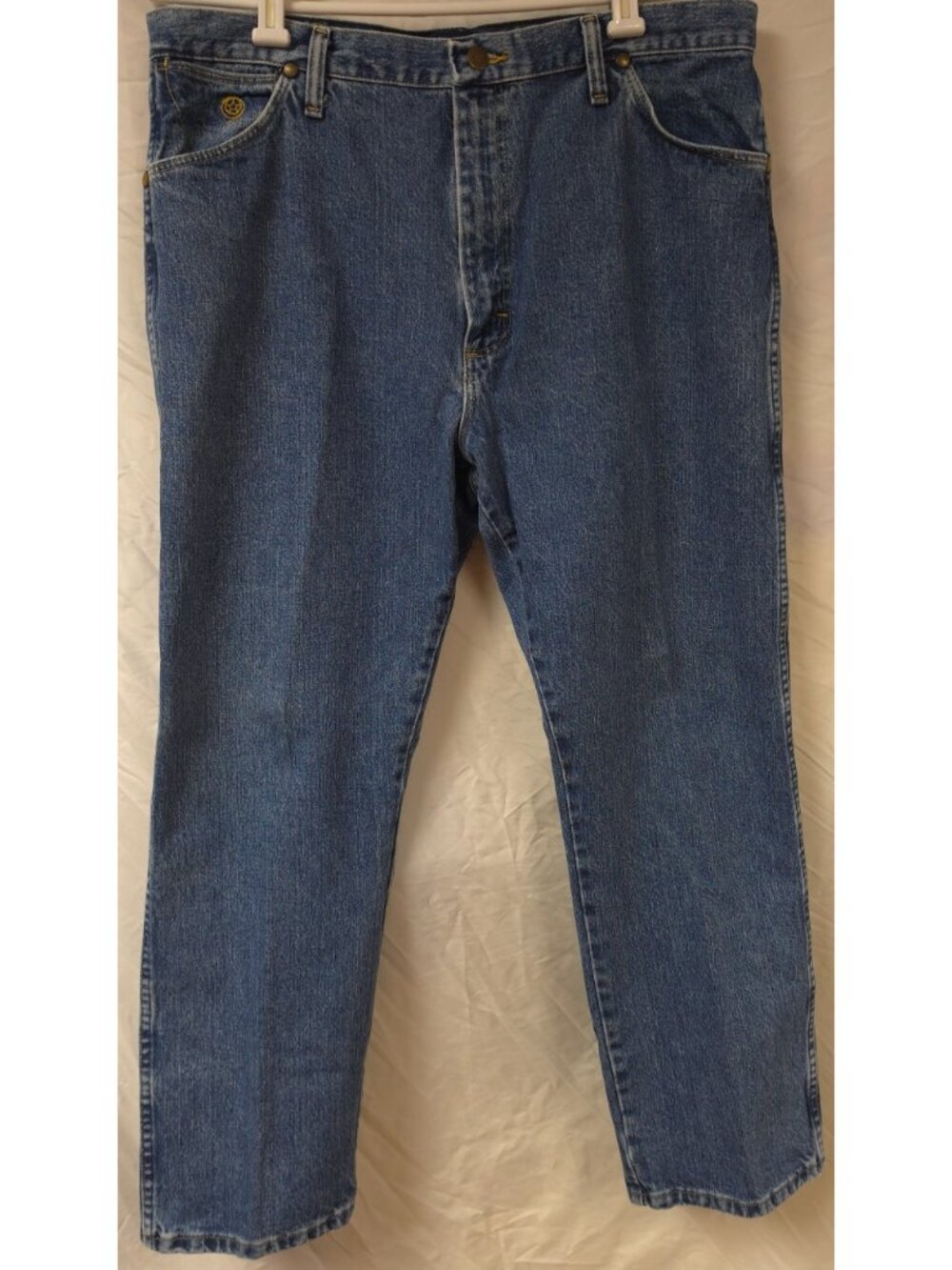 Wrangler Mens 38X30 George Strait Cowboy Cut Original Heavy Denim Jeans 13MGSHD